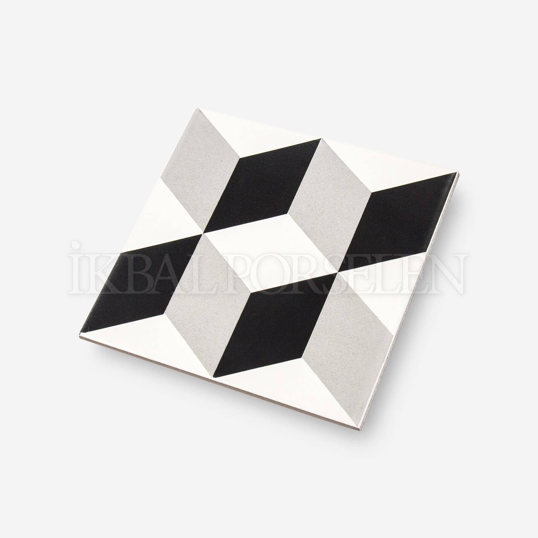 Modern Desenler - 20x20 Porselen Karo iyk47 - Görsel 2