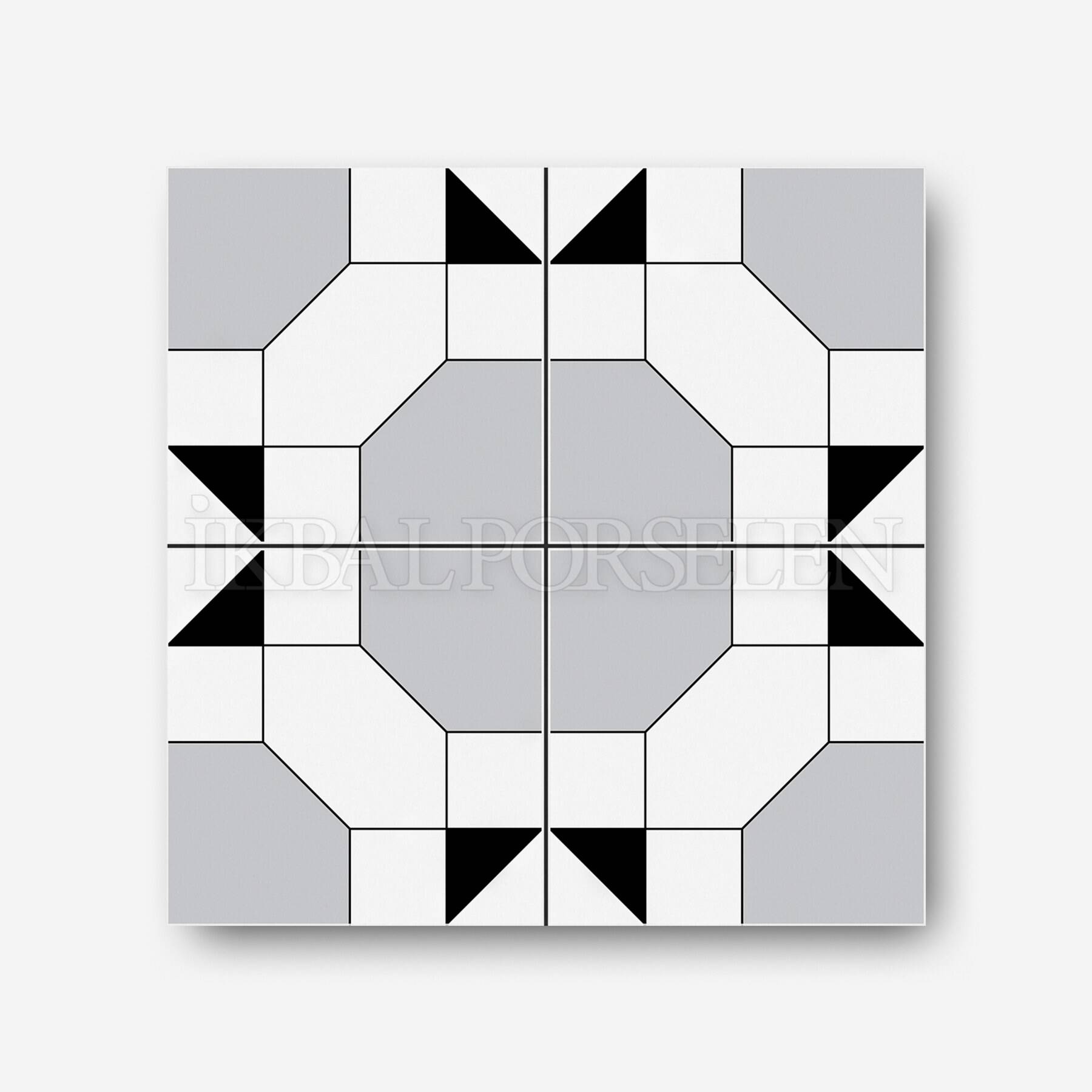 Modern Desenler - 20x20 Porselen Karo iyk48
