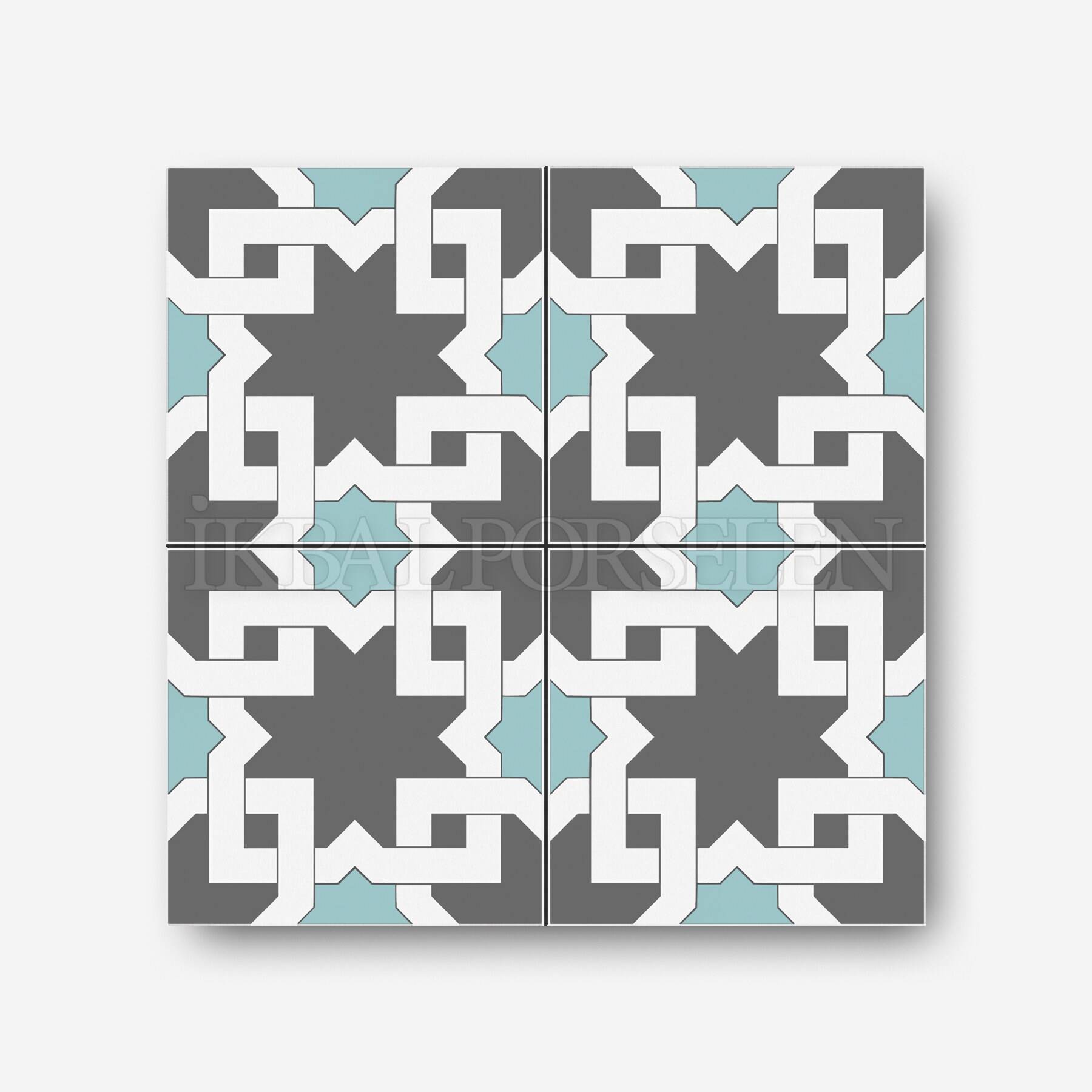 Modern Desenler - 20x20 Porselen Karo iyk65-2