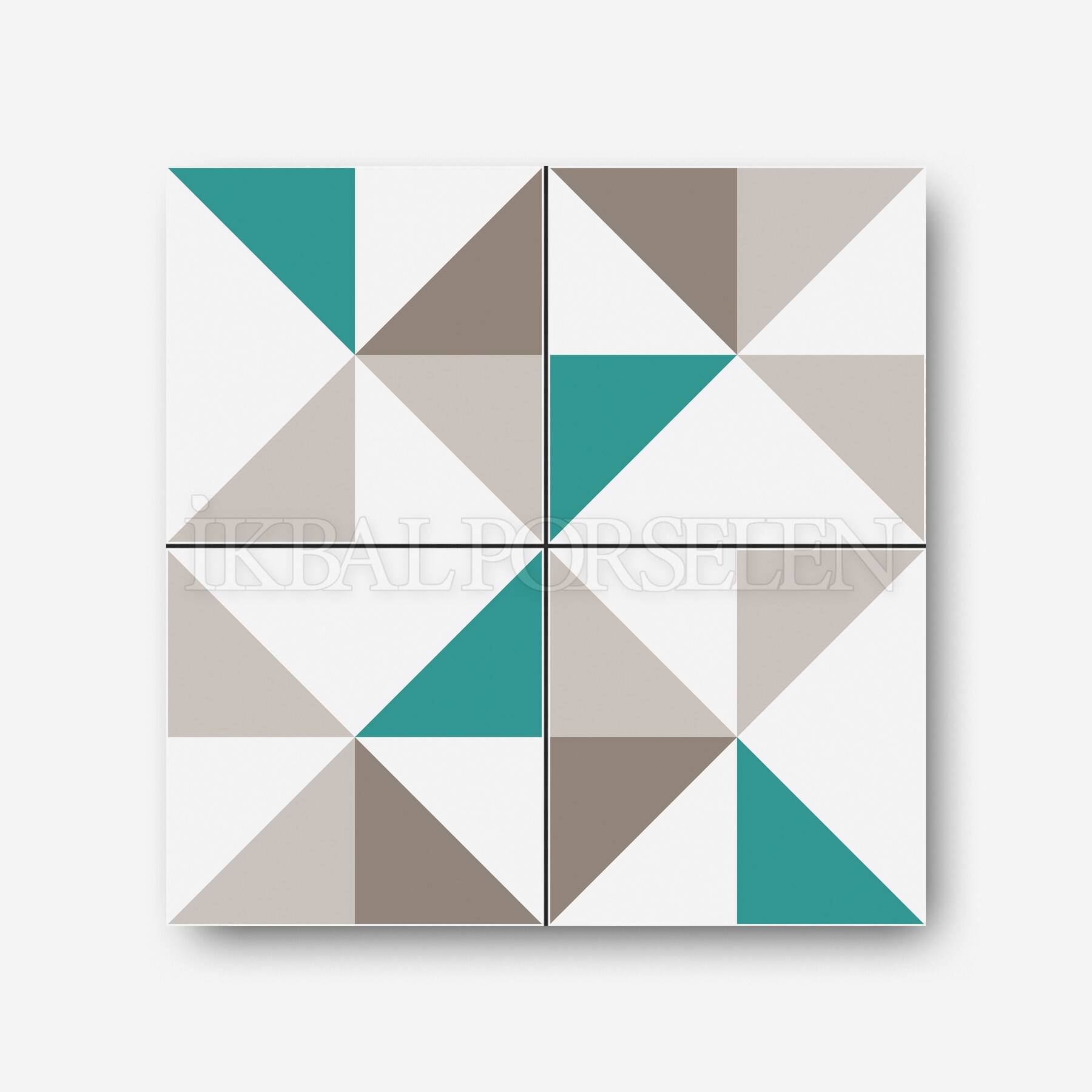 Modern Desenler - 20x20 Porselen Karo iyk67