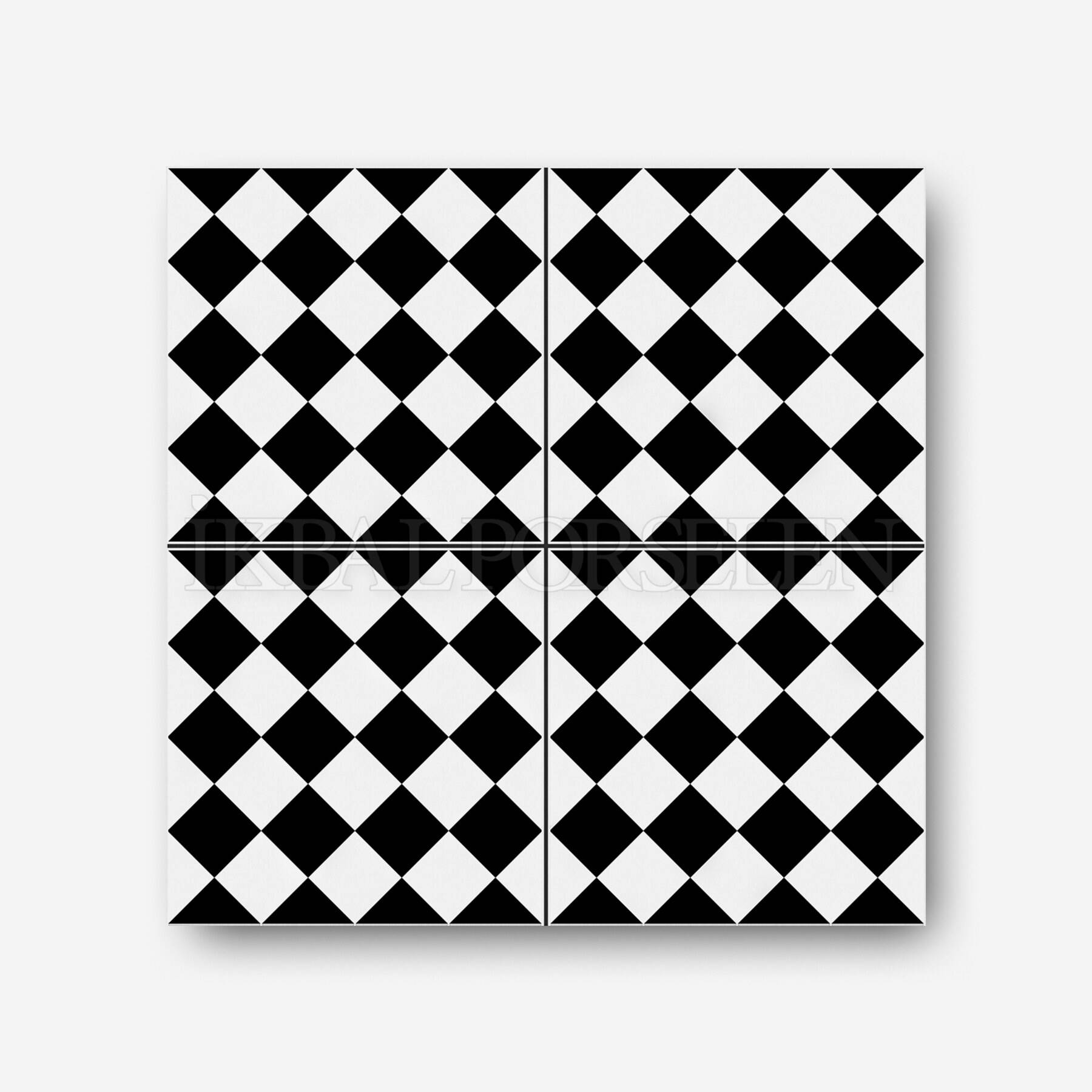Modern Desenler - 20x20 Porselen Karo iykcross5