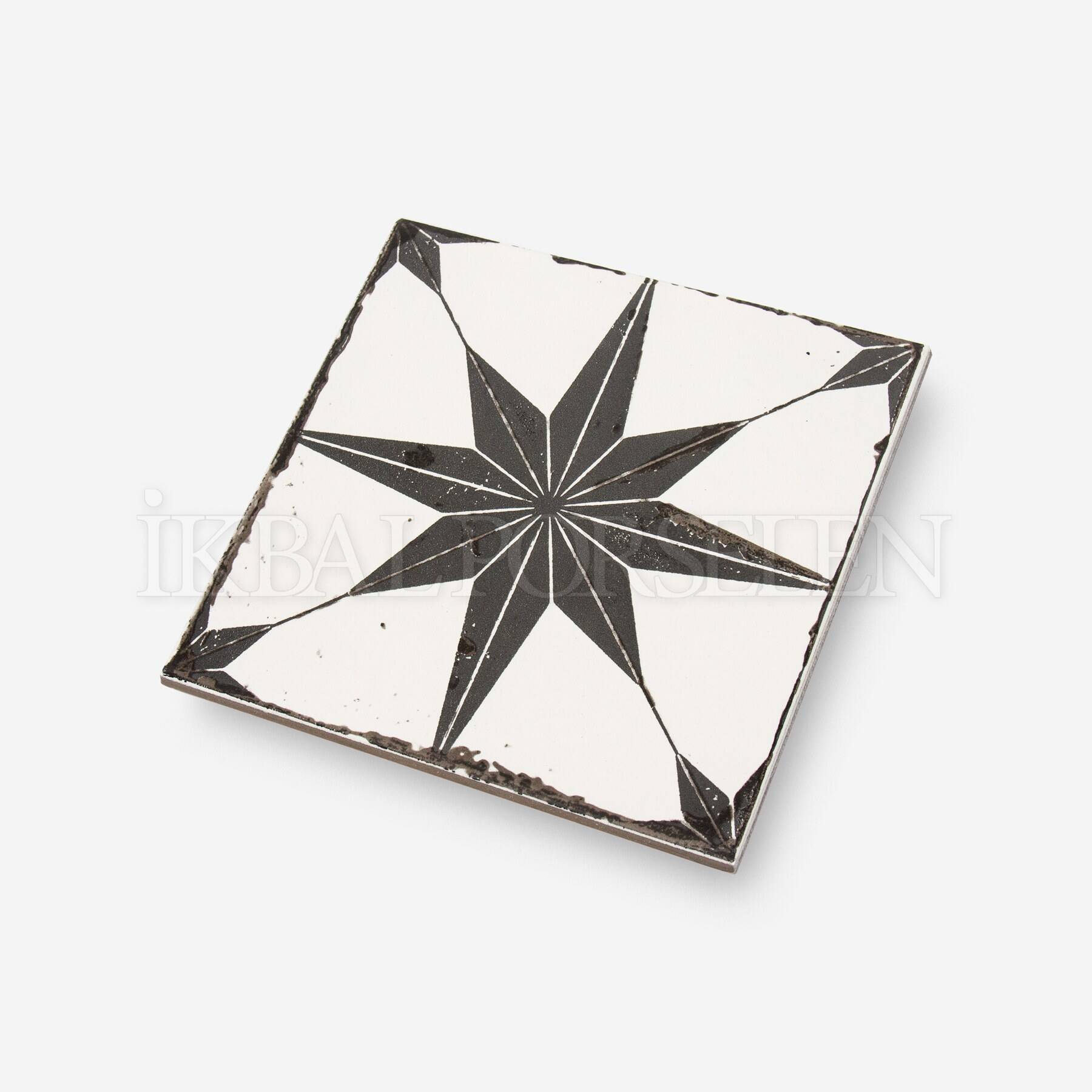 Modern Desenler - 20x20 Porselen Karo iykstar-antrasit - Görsel 2