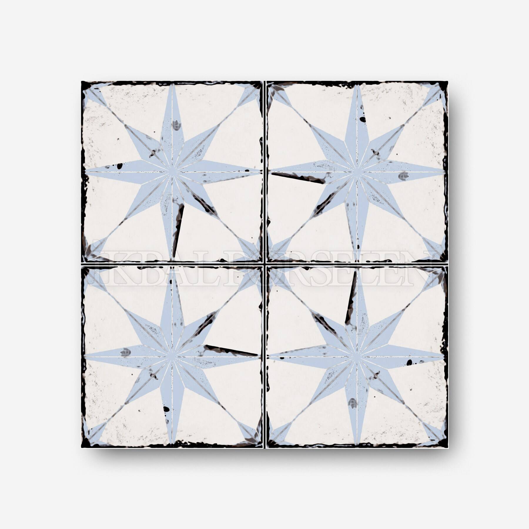 20x20 porselen karo iyk245 star gokmavi