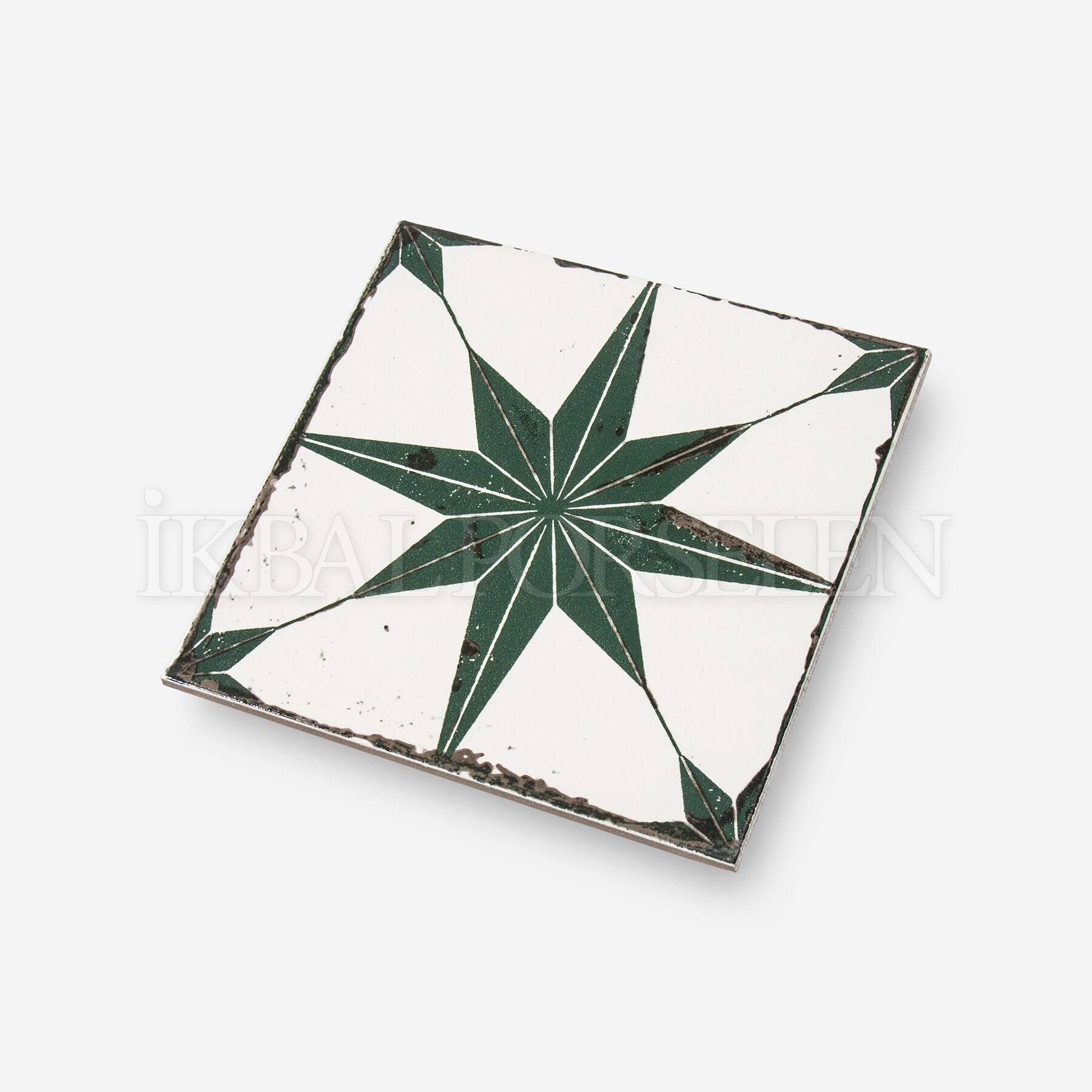 Modern Desenler - 20x20 Porselen Karo iykstar-petrol - Görsel 2