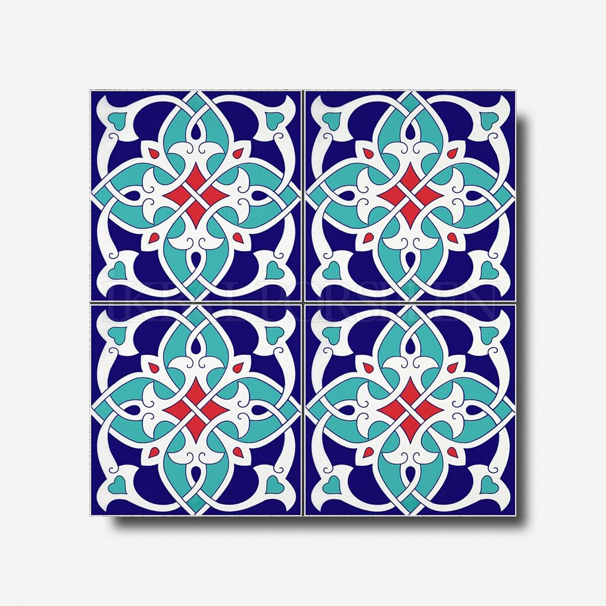 Geleneksel Motifler - 20x20 cm Porselen Karo icg49