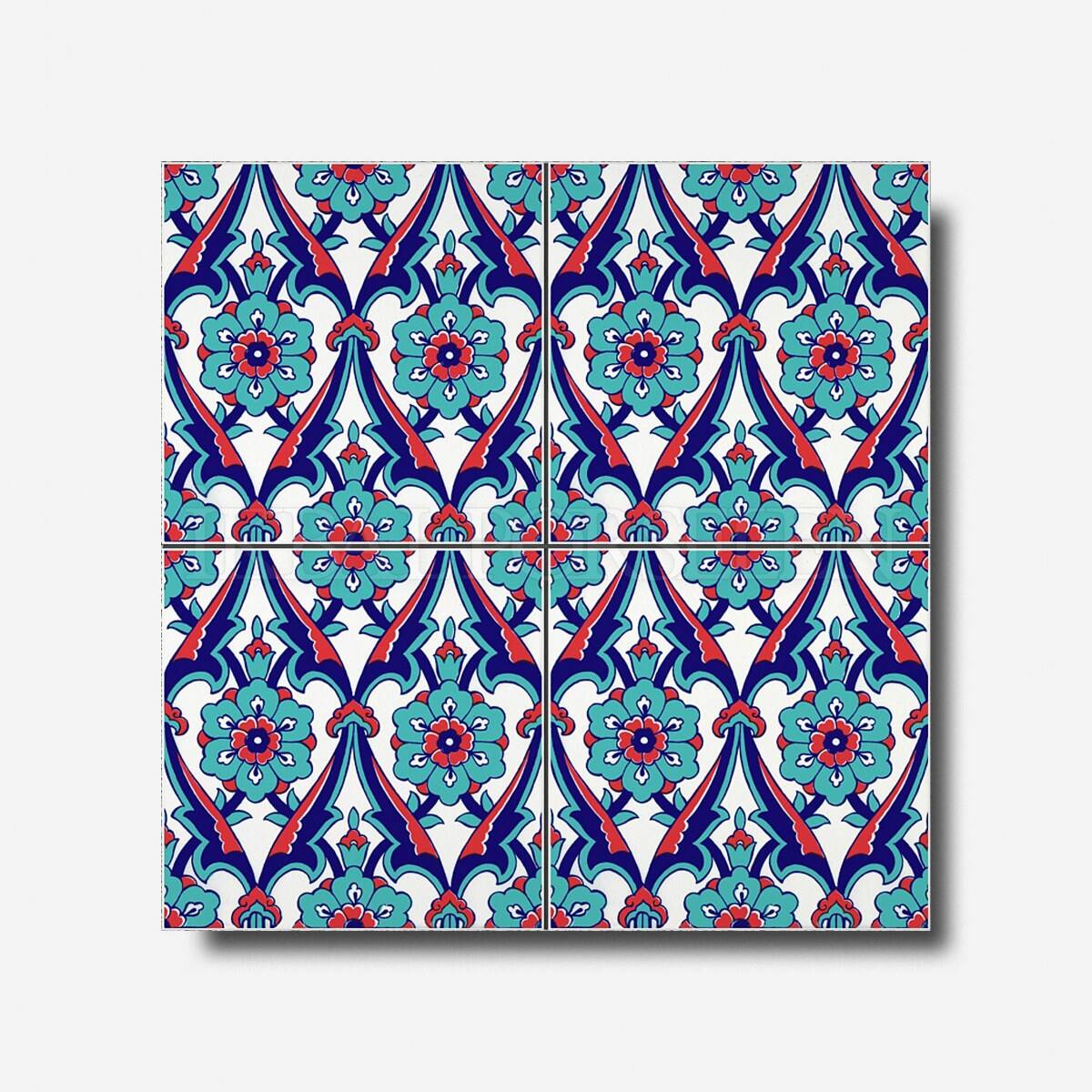 Geleneksel Motifler - 20x20 cm Porselen Karo icg52