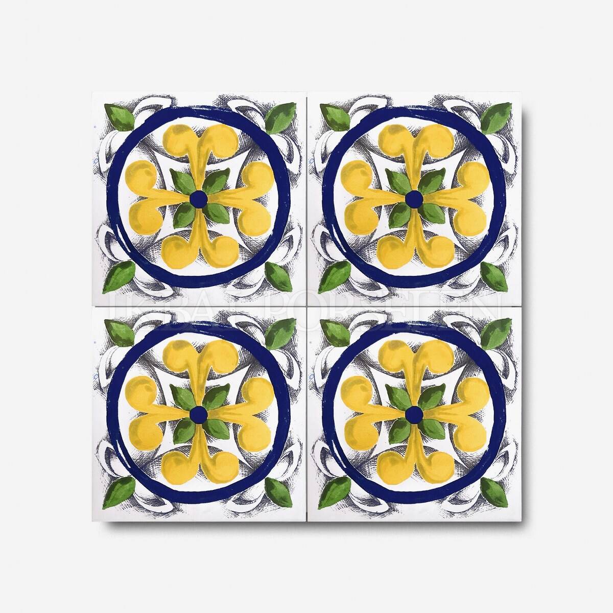 Konsept Desenler - 20x20 cm Porselen Karo ick-34