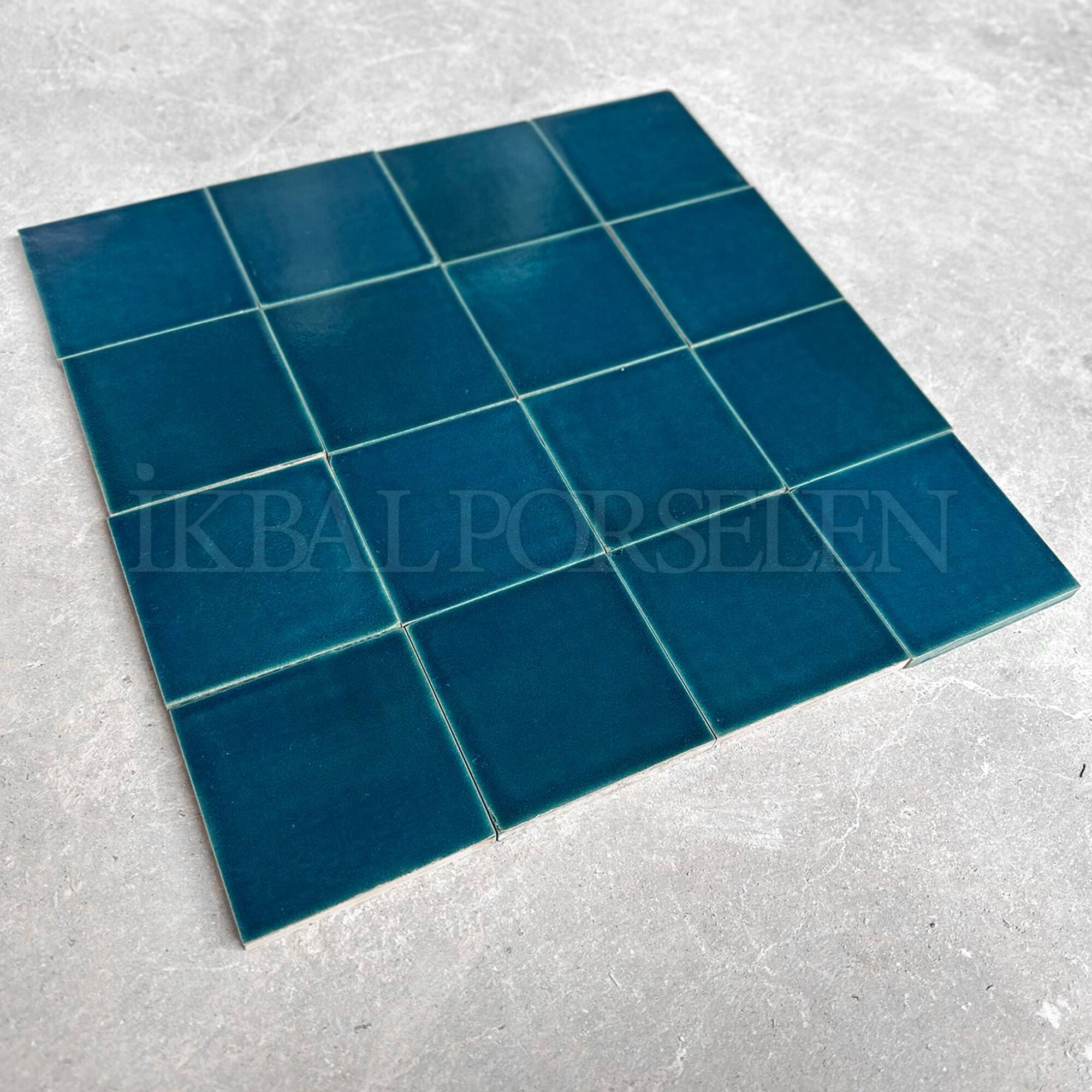 Üretim Fazlası 1 paket (10 adet) - 10x10cm Seramik Karo - Görsel 2