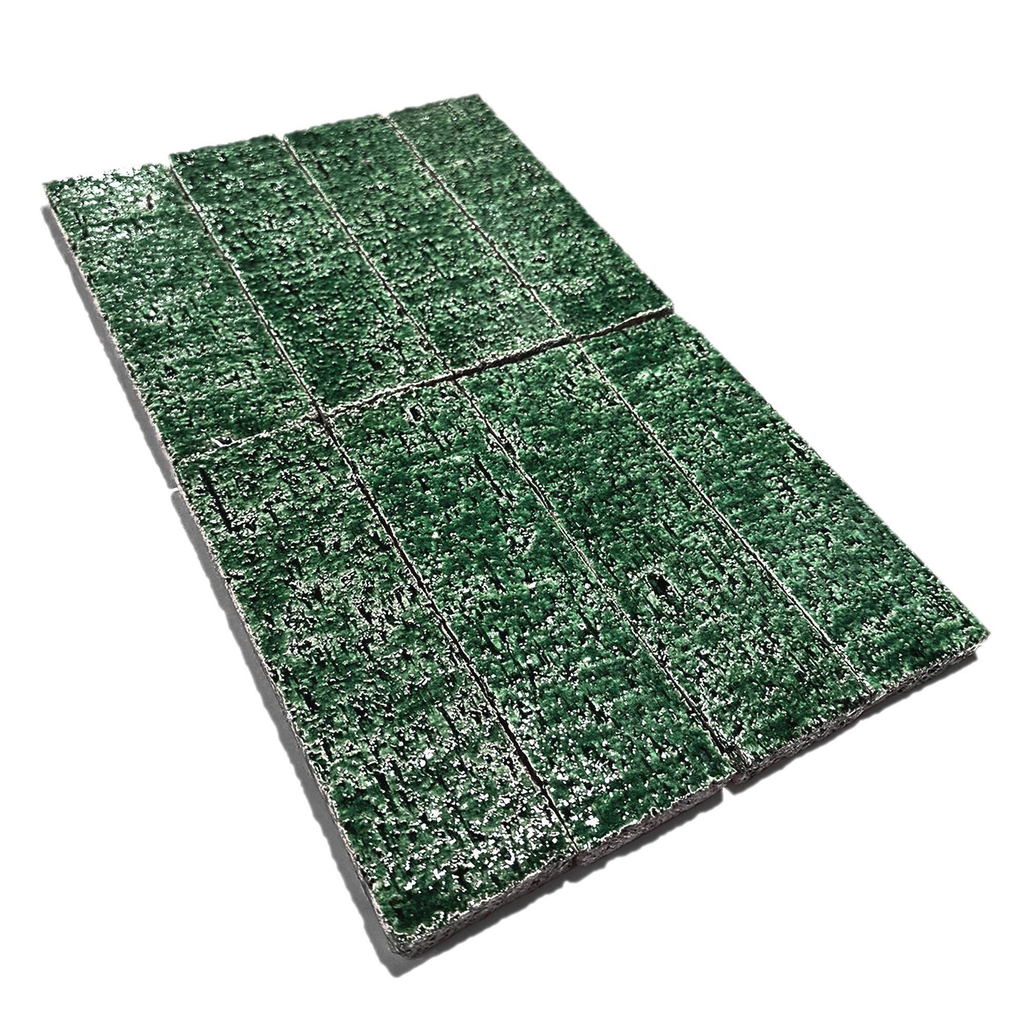 6,5x21,5 cm Klinker Tuğla - Zümrüt - igc862 - Görsel 2
