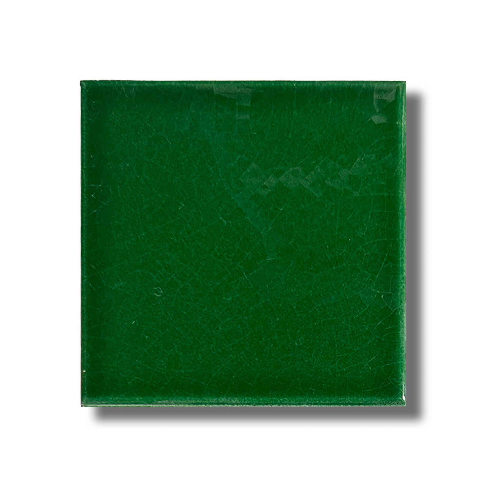 10x10 cm Flat Seramik Karo - Zümrüt - igc002