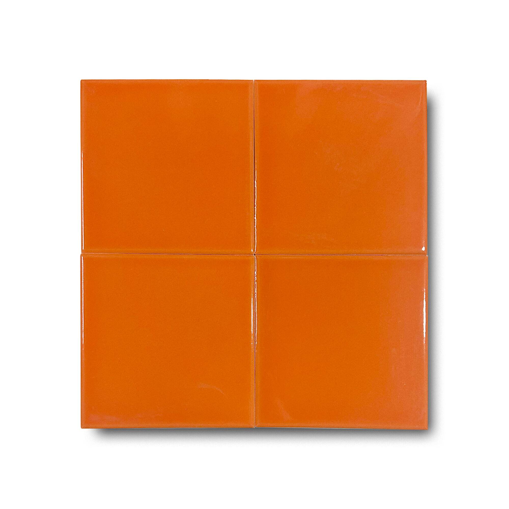 12x12 cm Seramik Karo - Turuncu - igc106