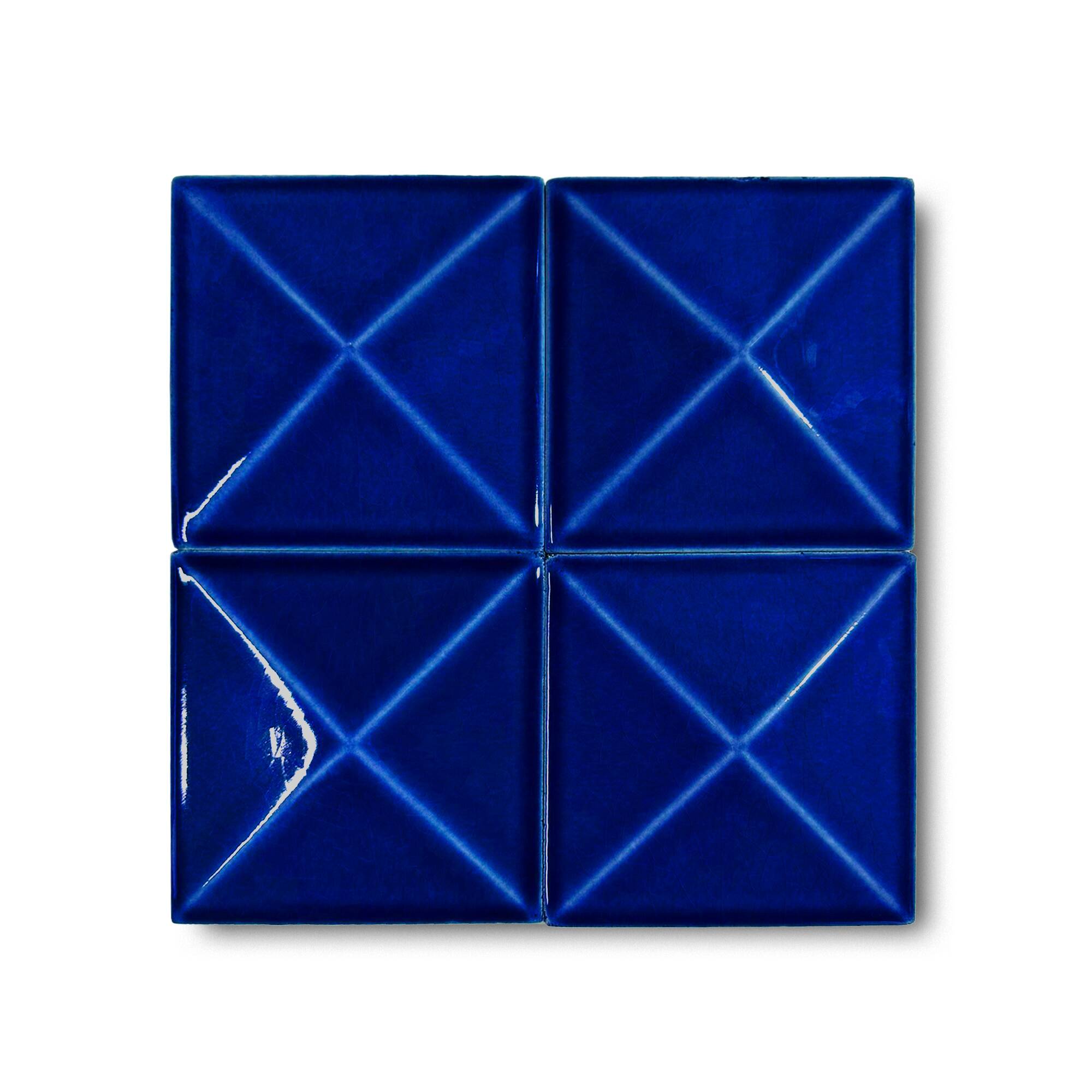 12x12 cm Piramit Seramik Karo - Kobalt - igc145