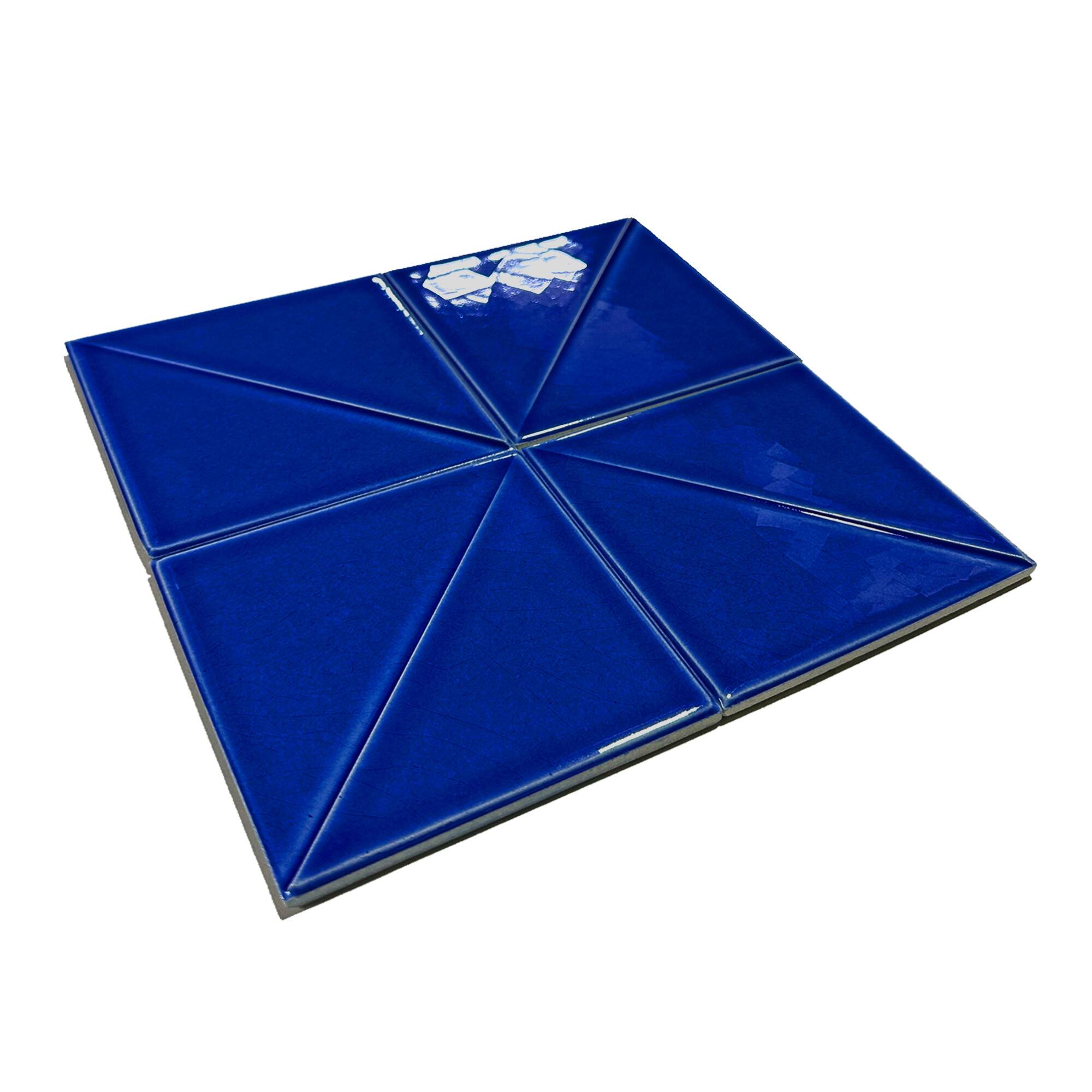 12x12 cm Line Seramik Karo - Kobalt - igc165 - Görsel 2