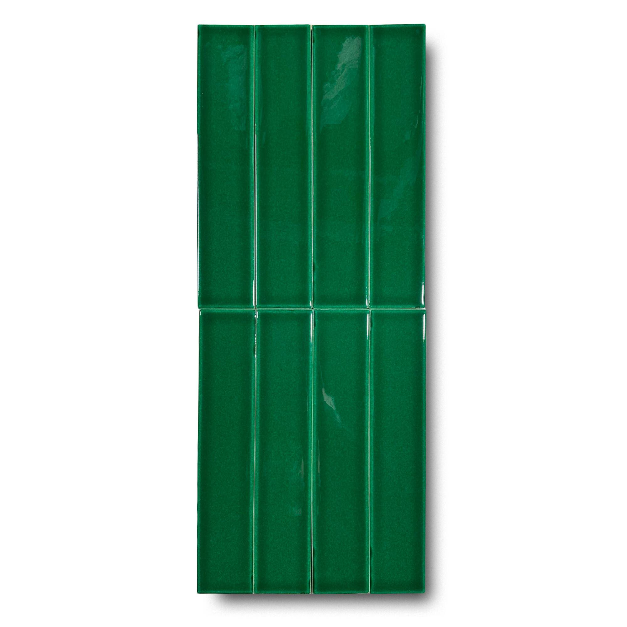 5x25 cm Seramik Karo - Zümrüt - igc202