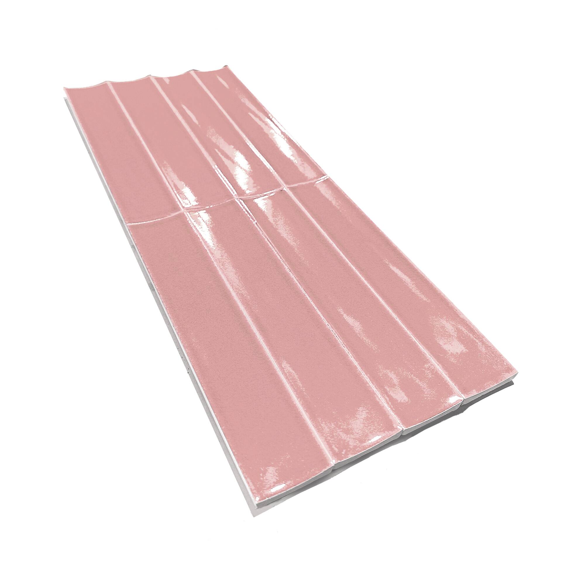 5x25 cm Wow Seramik Karo - Pembe - igc218 - Görsel 2