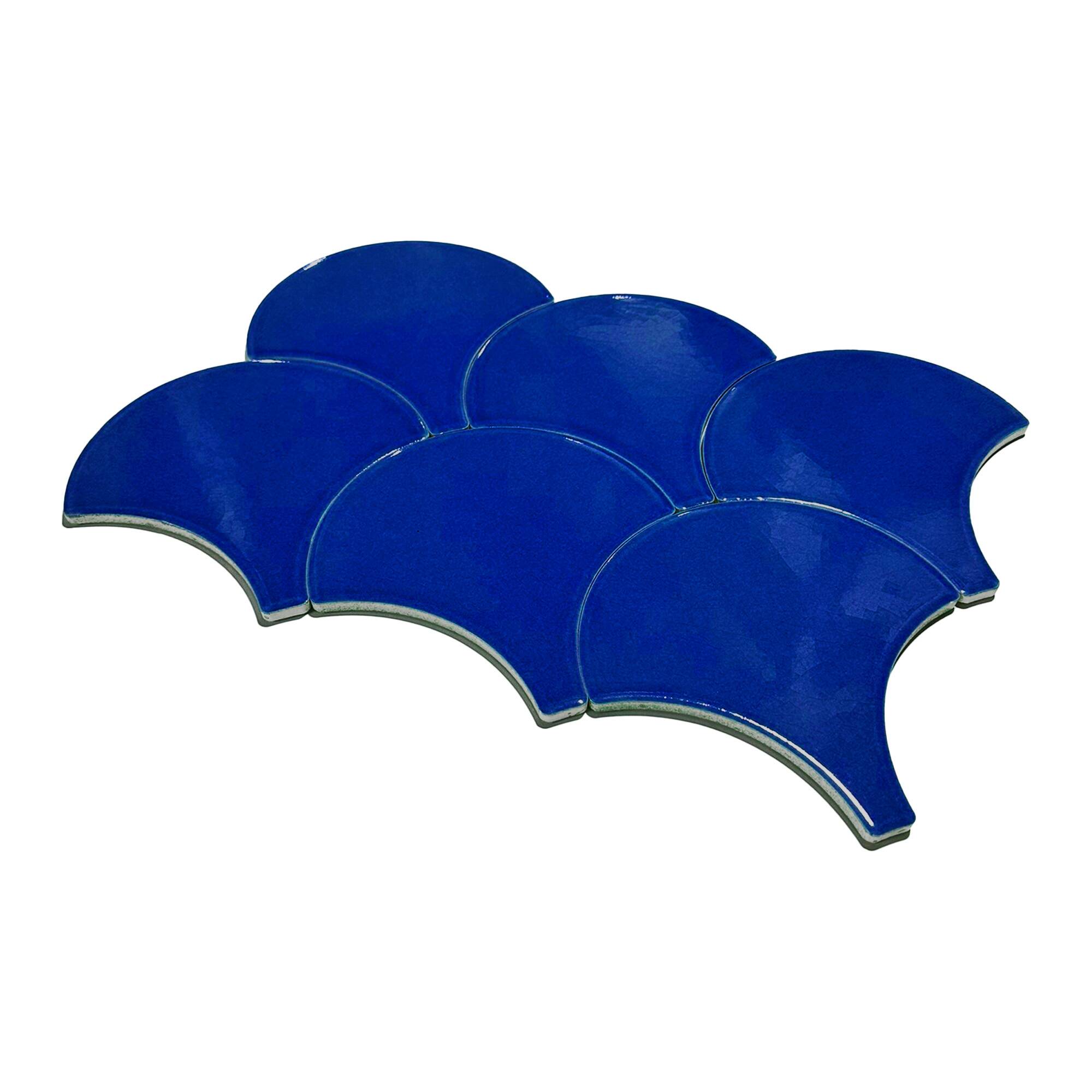 17x17 cm Balık Pulu Seramik Karo - igc805 - Görsel 2